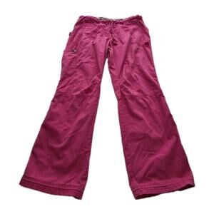 Koi Scrub Pants Womens Size XL Tall Fuschia Pink Lindsey Cargo Nursing Medical